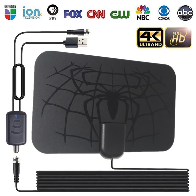 Spider Pattern HDTV Cable Antenna 4K