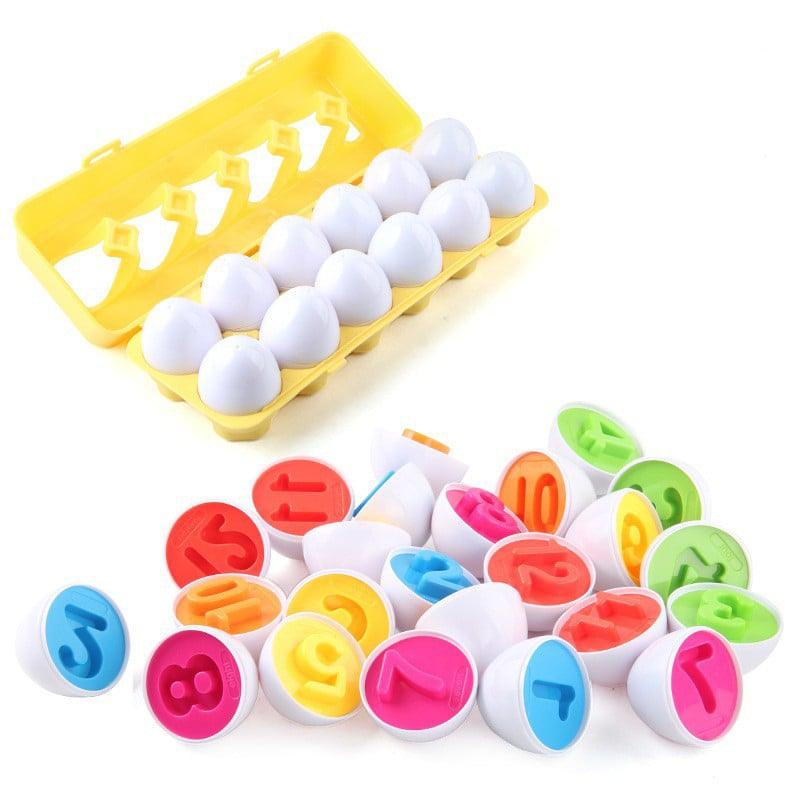 Baby Learning Color & Shapes Matching Egg Toy