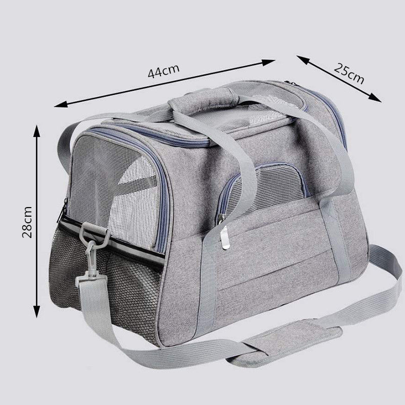 Pet Bag Portable Pet Backpack Dog Outing Bag Crossbody Pet Bag