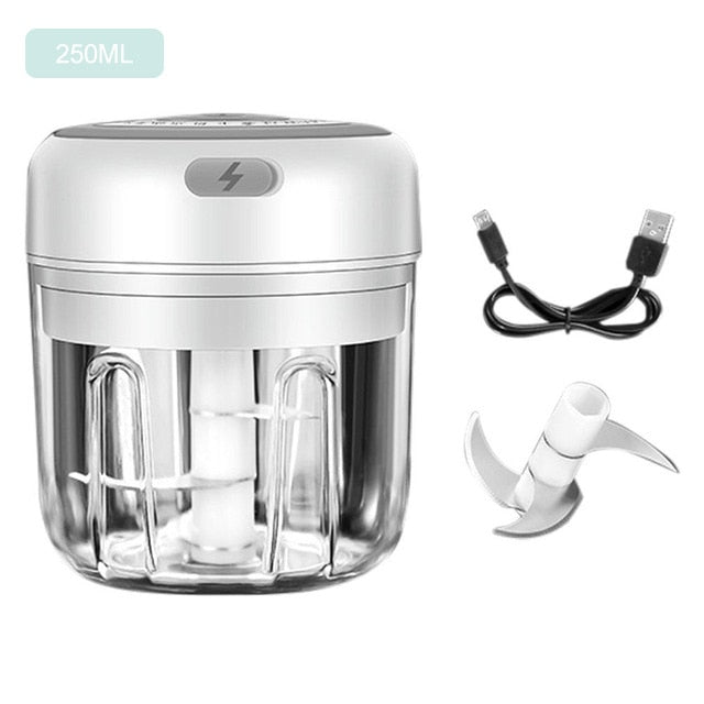 Cordless Portable Electric Mini Garlic Crusher