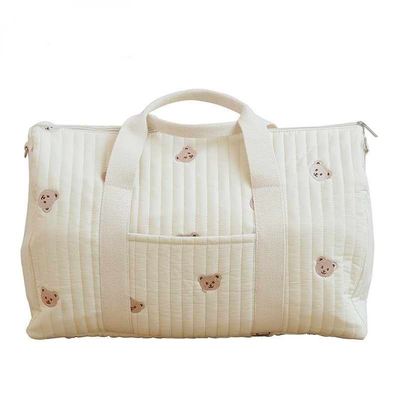 Soft Quilted Luxe Nappy and Maternity Bag