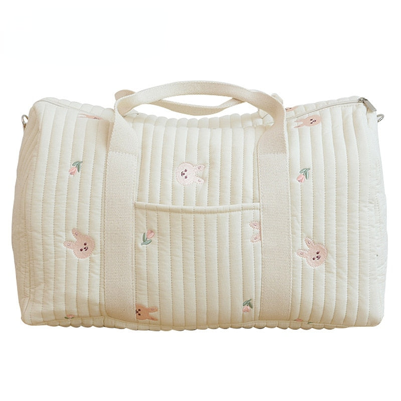 Soft Quilted Luxe Nappy and Maternity Bag