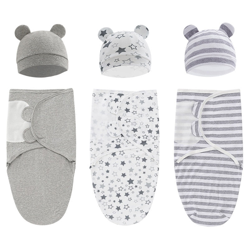 Four Seasons SLEEP SWADDLE Plus Beanie