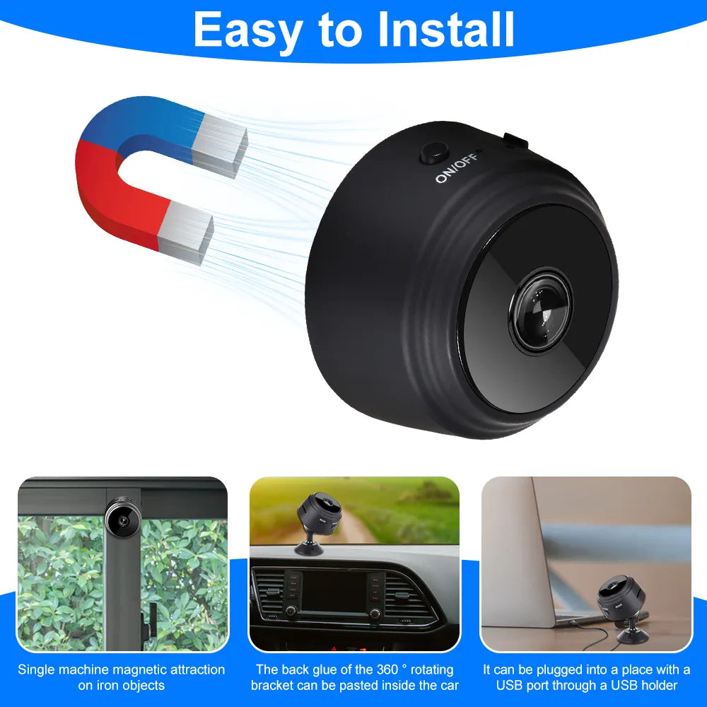 A9 Mini WiFi Camera FullHD 1080p