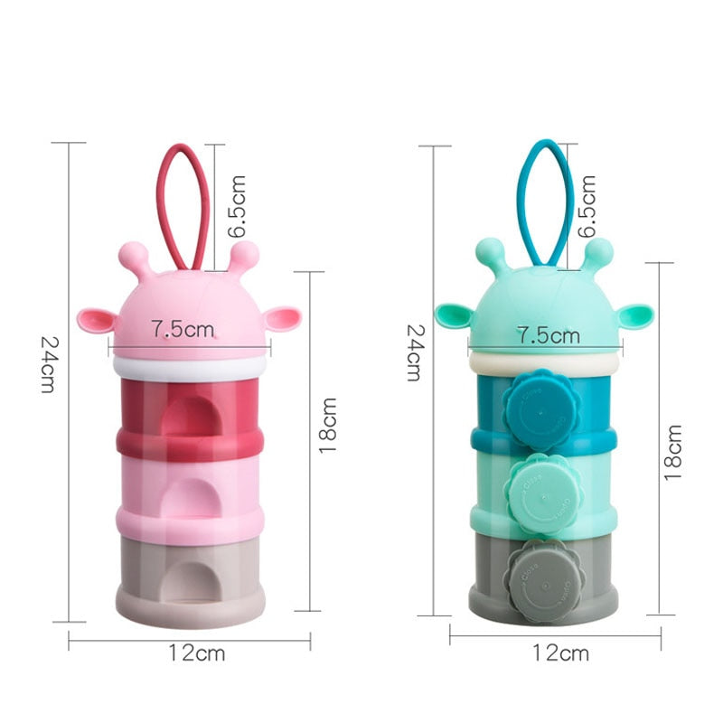 Portable Baby Powder/Snack Container