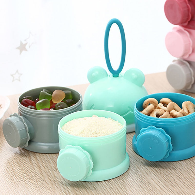 Portable Baby Powder/Snack Container