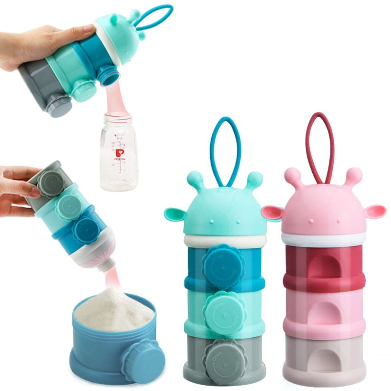 Portable Baby Powder/Snack Container