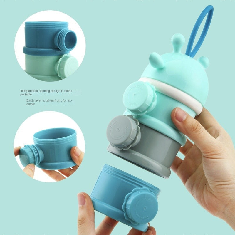 Portable Baby Powder/Snack Container