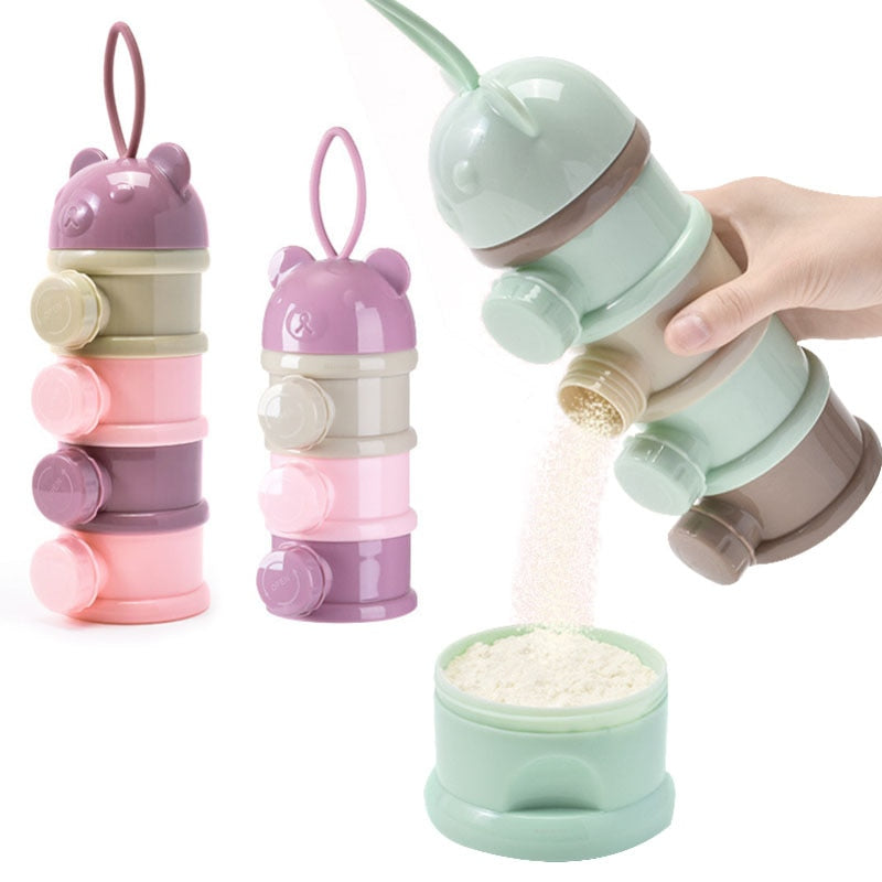 Portable Baby Powder/Snack Container