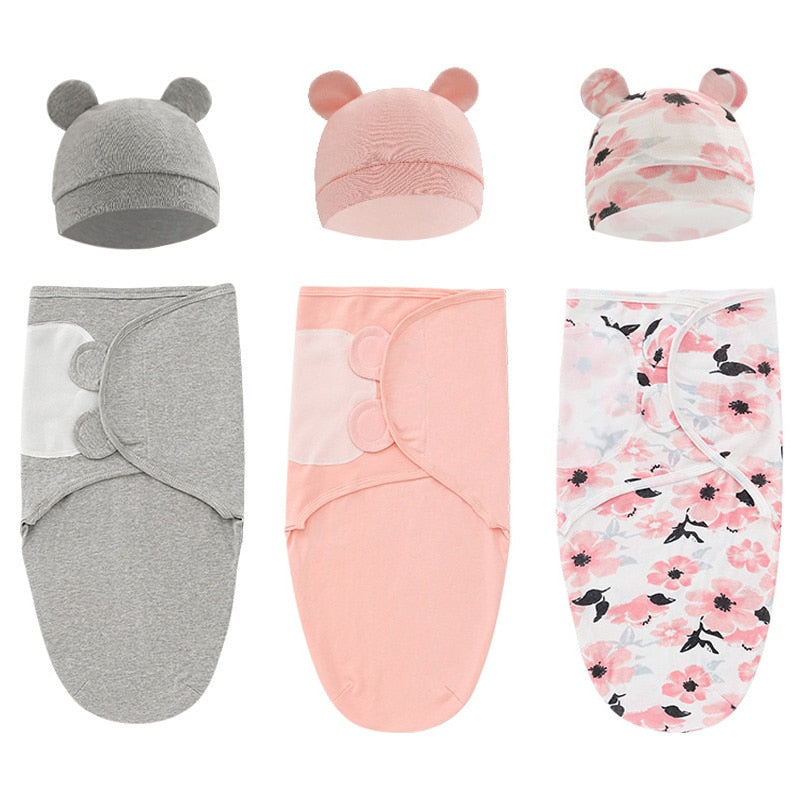 Four Seasons SLEEP SWADDLE Plus Beanie