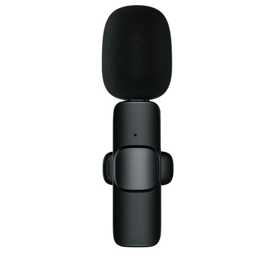 Wireless Mini Microphone for Audio Recording, Video, and Live Streaming.