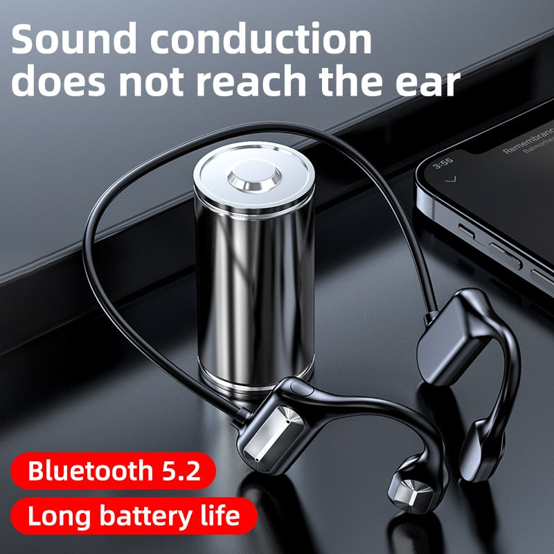 Wireless BL09 headphones: Bluetooth 5.0, bone conduction audio