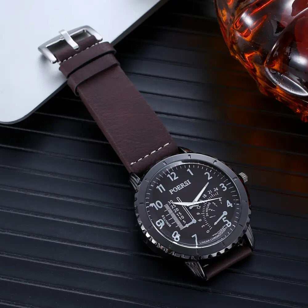 Men's Gift Box Creative Watch Combination Set