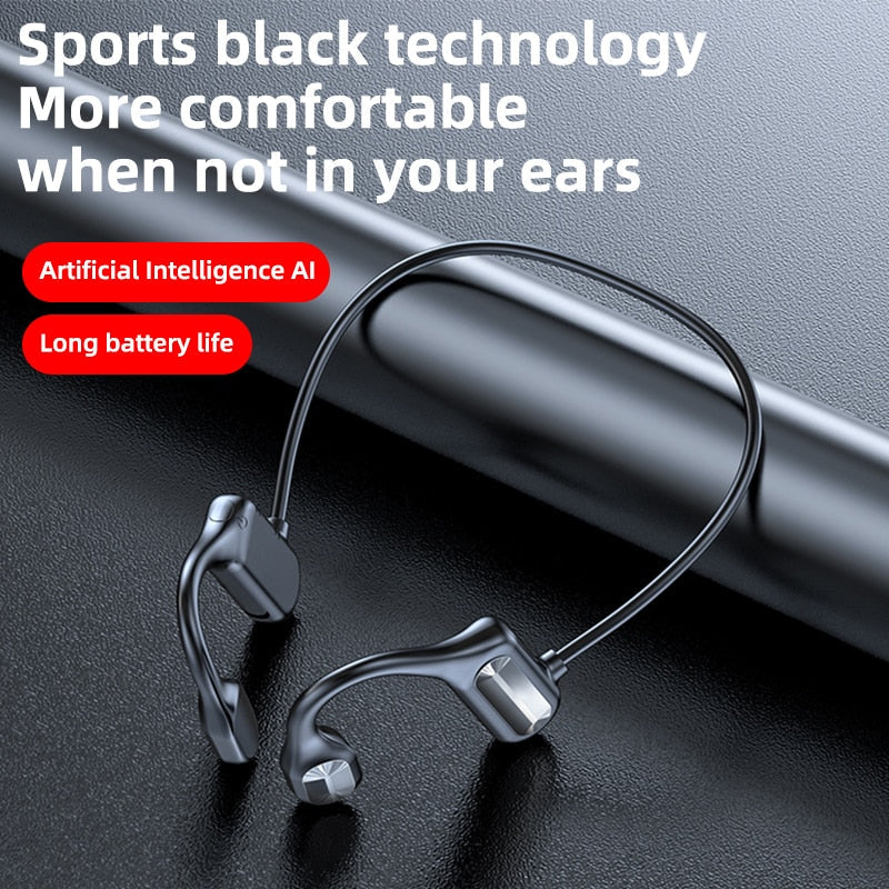 Wireless BL09 headphones: Bluetooth 5.0, bone conduction audio